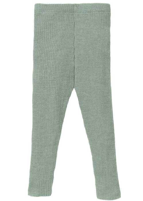 Disana Kinder Leggings light Sommerwolle GOTS 86/92 jade