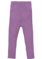 Disana Kinder Leggings light Sommerwolle GOTS 74/80 flieder