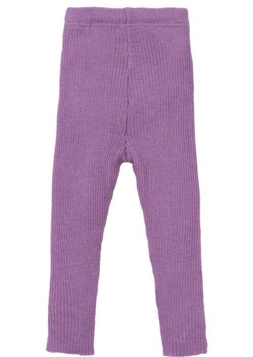 Disana Kinder Leggings light Sommerwolle GOTS 86/92 flieder