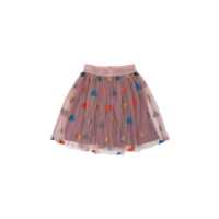 The New Kinder Tüllrock Nicolette Skirt Adobe Rose EMB