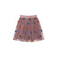 The New Kinder Tüllrock Nicolette Skirt Adobe Rose EMB