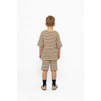 The New Kinder Shorts Nero Mood indigo gestreift
