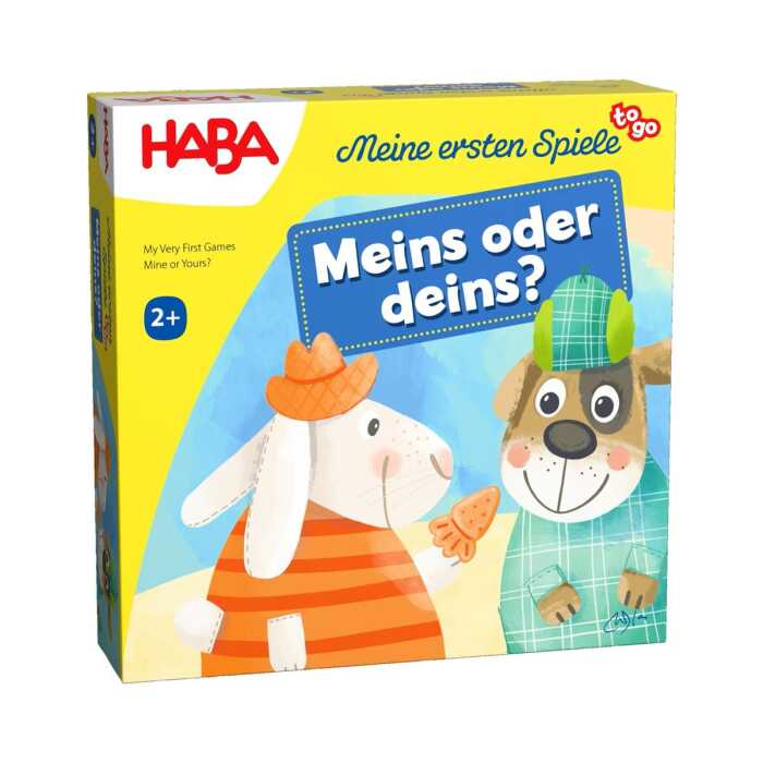 Haba Meine ersten Spiele – Meins oder deins? Spiel ab 2+