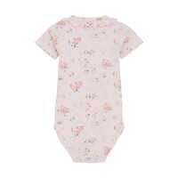 Minymo Body kurzarm Rib Rosen Quarz