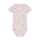 Minymo Body kurzarm Rib Rosen Quarz