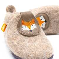 Orangenkinder Wolli Hausschuhe Poppie Fuchs