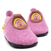 Orangenkinder Wolli Hausschuhe Poppie Regenbogen