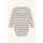 Hust & Claire Buller - Langarm Body  gestreift warm sand aus Bambus