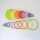 Grimms Konzentrische Kreise und Ringe Pastell  20 Teile Holz 3+