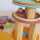 Grimms Konzentrische Kreise und Ringe Pastell  20 Teile Holz 3+