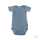 Iobio Baby Body kurzarm  74/80 sage green Wolle kbT/Seide GOTS