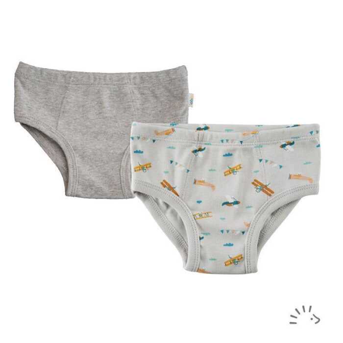 Popolini Knabenslips Planes - 2 Pack Unterhose
