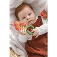Oli&Carol Tomato Rattle Toy Baby Rassel