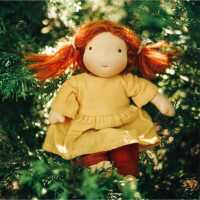 ChimpyToys Puppe Mari nach Waldorf Art Stoffpuppe montessori 30cm