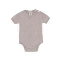 Puri Baby Body Ajour Kurzarm Baumwolle kbT/Seide GOTS