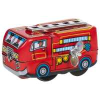 Goki Mini Feuerwehr Fahrzeug Retro Blechspielzeug