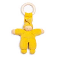 Nanchen Pimpel mit Ring Ahorn Baby Schmusepuppe 22cm