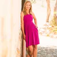 Mamalila Stillkleid "Ennie" Neckholder Bio...
