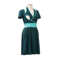 Mamalila Stillkleid "Ennie" Neckholder Bio Umstandmode Tencel Mix
