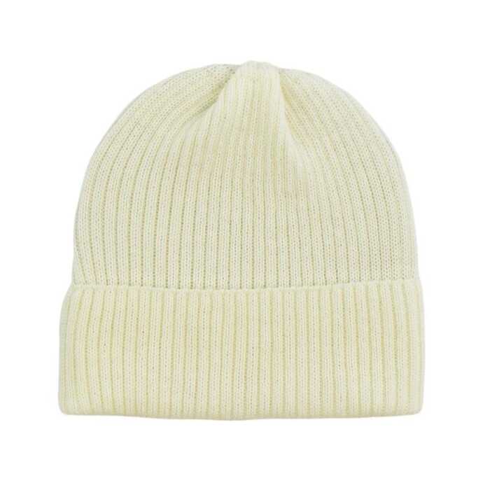 Aliap Frühjahr-/ Herbstmütze Feinripp dünne Merino Wolle Baby- Kindermütze