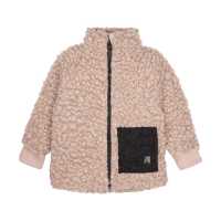 PurePure Kids-Jacke Plüsch Schurwolle/Tencel kaschmir