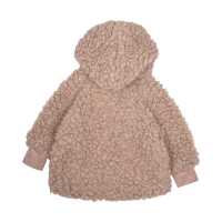 PurePure Mini-Coat Mantel Plüsch Schurwolle/Tencel...