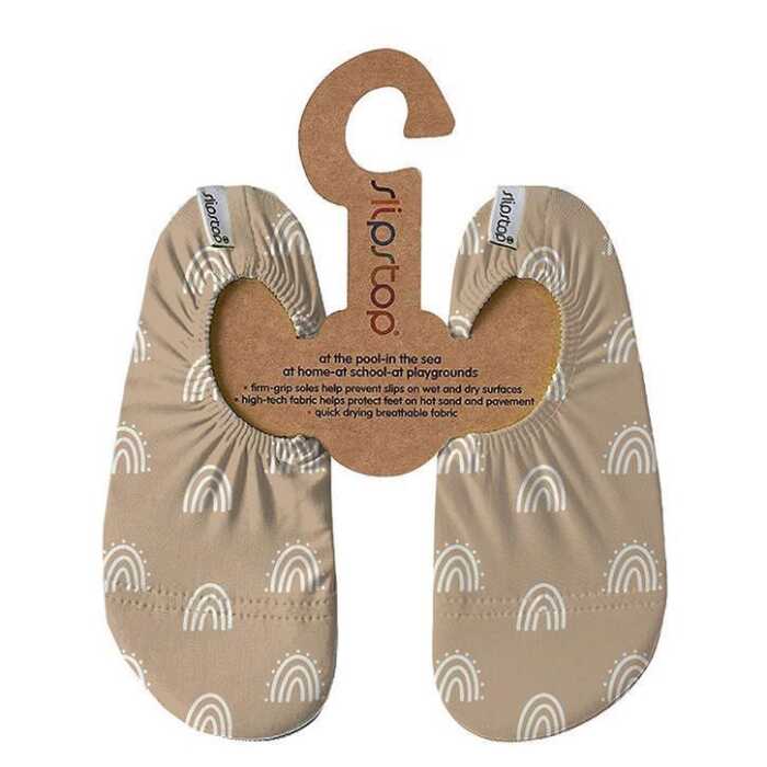 SlipStop Kinder Turnschläppchen Caramel Junior UV-schutz 50+ rutschhemmend