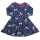 Enfant Terrible Drehkleid Pferdedruck dark cobalt-berry