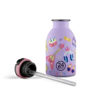 24bottles Urban Bottle 250ml Music Friends Trinkflasche Edelstahl mit Sport Lid