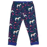 Enfant Terrible Wendeleggings Pferdedruck dark cobalt-...