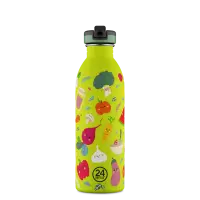24bottles Urban Bottle 500ml Veggie Friends Trinkflasche...