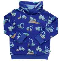 Enfant Terrible Stehkragen Sweatshirt Baufahrzeugedruck...