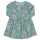 Enfant Terrible Sweatkleid Aquarellblumendruck aquamarin-cinnamon