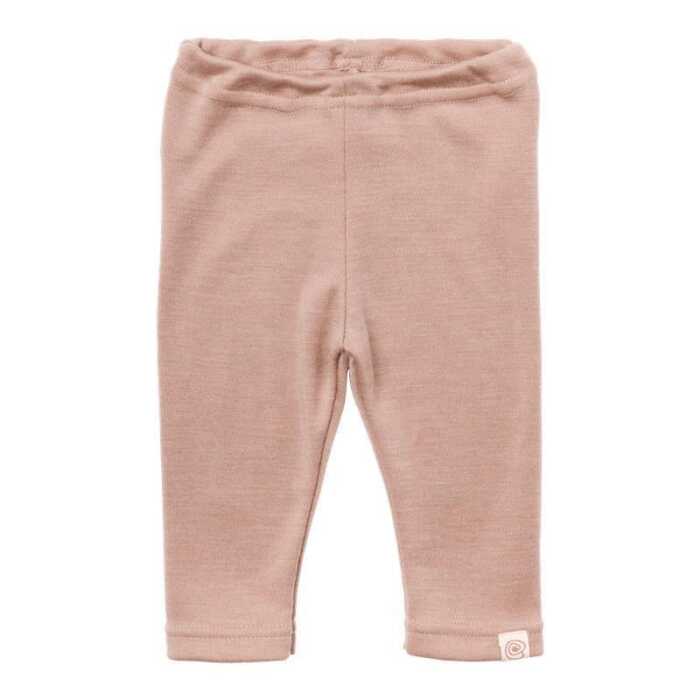 Engel Baby Leggings Interlock Wolle/Seide 62/68 dustyrose