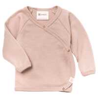 Engel Baby Wickelshirt, langarm 50/56 dustyrose...