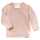 Engel Baby Wickelshirt, langarm 50/56 dustyrose Interlock, Wolle/Seide
