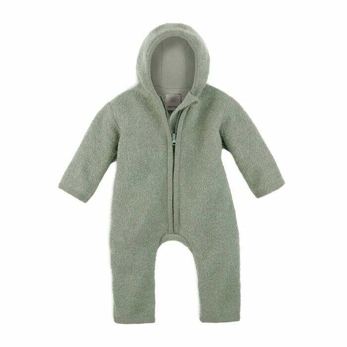Halfen Kinder Walk-Overall mit Reißverschluss 86/92 sage