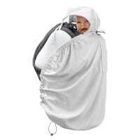 Mamalila UV-Tragecover Shade grau gestreift