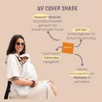 Mamalila UV-Tragecover Shade grau gestreift