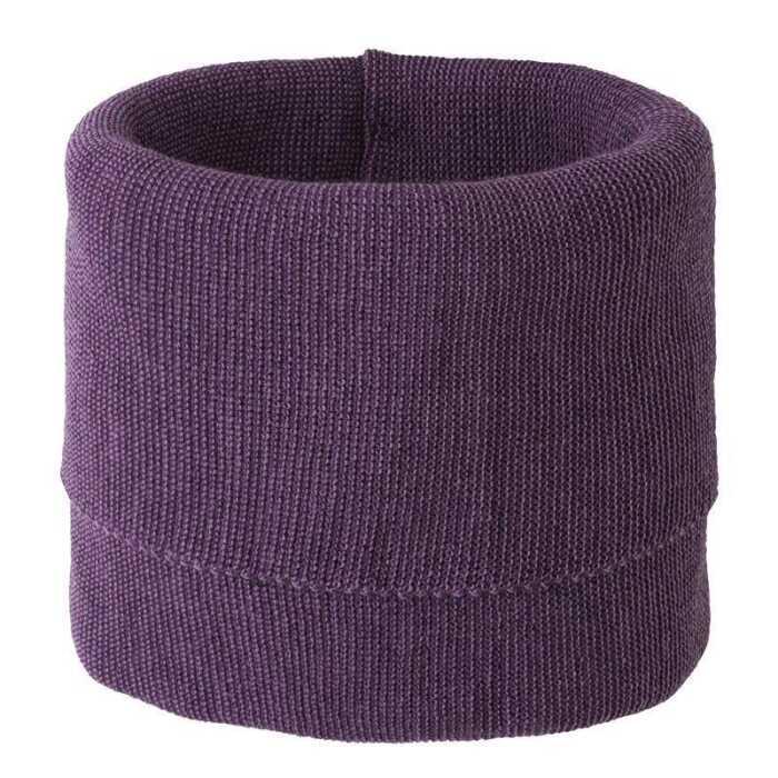 Disana Schlauch-Schal onesize Aubergine-Flieder Schurwolle kbT