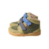 BLifestyle biberSTYLE TEX 26 khaki Wollvliesfutter Kinder Barfußschuh