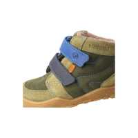 BLifestyle biberSTYLE TEX 26 khaki Wollvliesfutter Kinder Barfußschuh