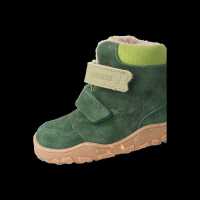 BLifestyle gibbonSTYLE TEX 23 waldgrün velour  Winterstiefel mit Wollfutter Barfußschuh