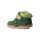 BLifestyle gibbonSTYLE TEX 23 waldgrün velour  Winterstiefel mit Wollfutter Barfußschuh