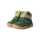 BLifestyle gibbonSTYLE TEX 23 waldgrün velour  Winterstiefel mit Wollfutter Barfußschuh