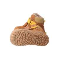 BLifestyle gibbonSTYLE TEX 23 haselnuss velour Kinder Winterstiefel Barfußschuh