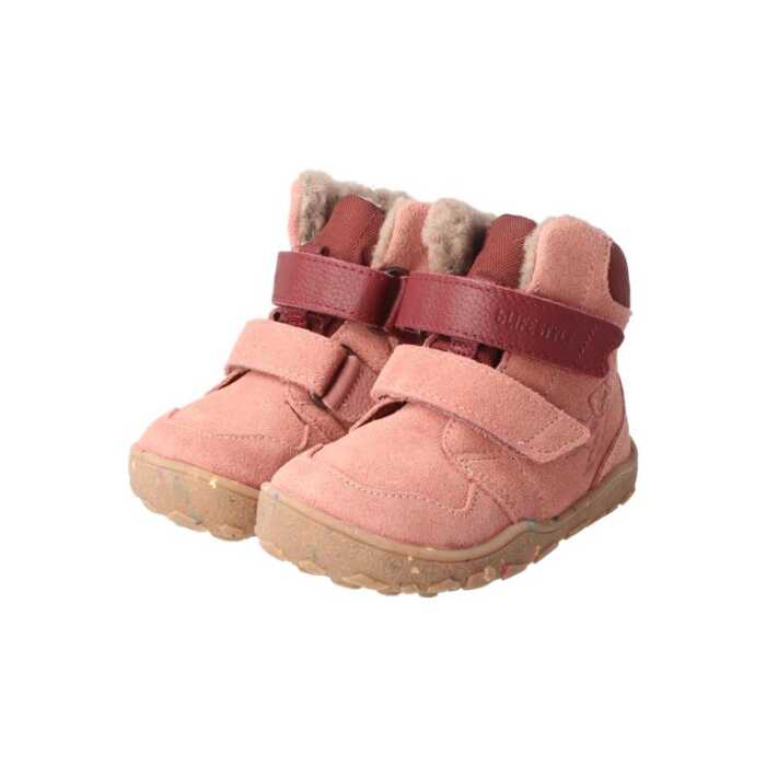 BLifestyle gibbonSTYLE TEX HW25/26 Velour Mittel Kinder Winterstiefel Barfußschuh