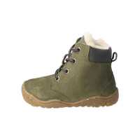 BLifestyle schwarzbärSTYLE TEX mit Wollfutter Barfuß Winterstiefel 24 khaki