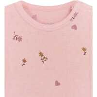Hust & Claire Buller Baby Body kurzarm Bambus dusty rose 86