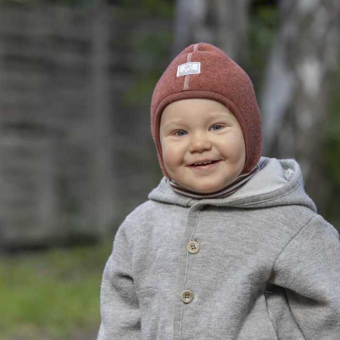 Pickapooh Schlüpfli Wollfleece kbT Kinder Winter Schlupfmütze
